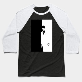 Scarface pixel / 8-bit Baseball T-Shirt